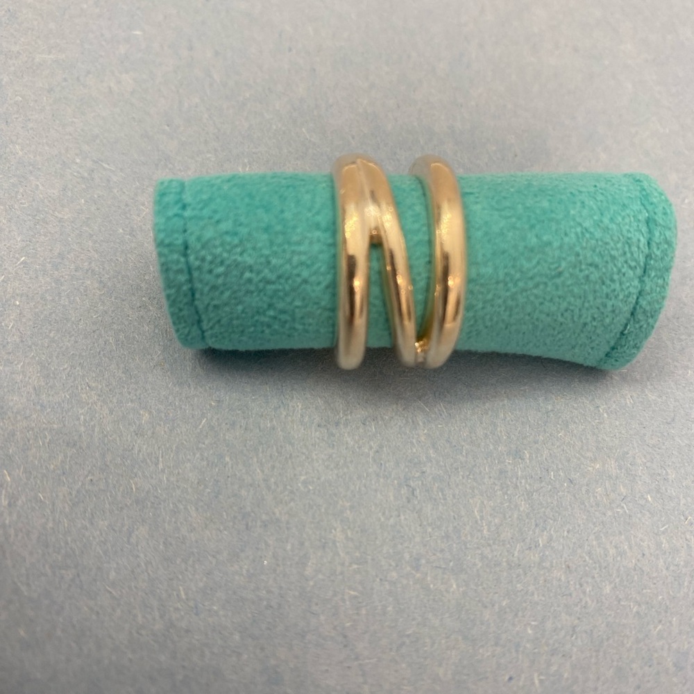 Tiffany & Co 925 Silver Zig Zag Ring - Size 6